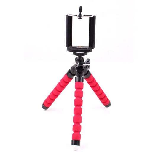 Mini Sponge Mobile Phone Camera Holder Tripod Stand for Phone 360 Degree Lazy Holder Clip Action Camera Tripod